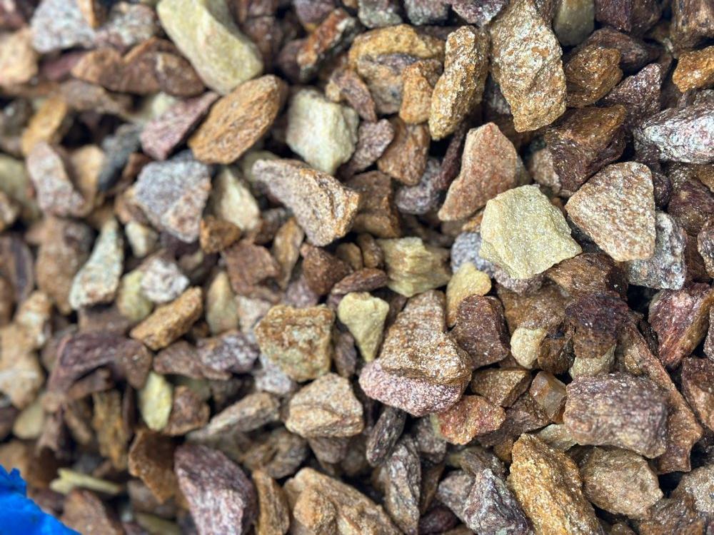 Златолит персиковый декоративная каменная крошка купить в Иркутске