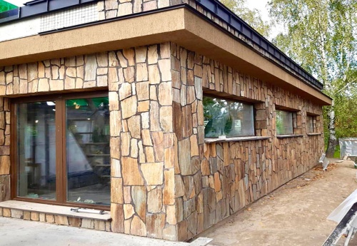 Плитняк кора дерева для фасада купить в Иркутске