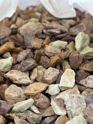 Златолит персиковый декоративная каменная крошка купить в Иркутске