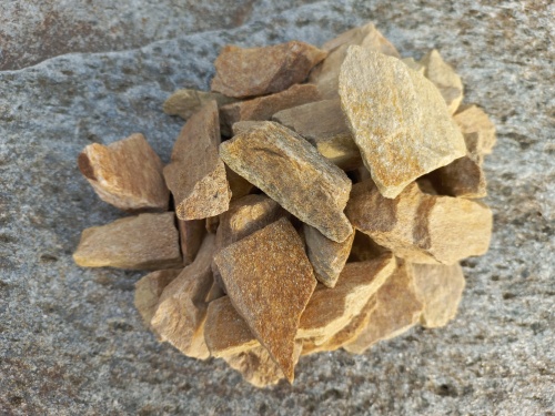 Златолит жёлтый декоративная каменная крошка купить в Иркутске