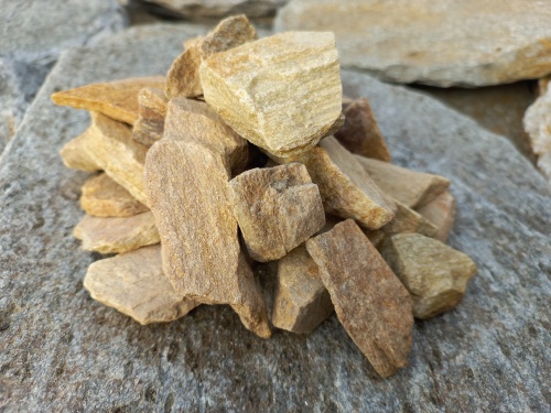 Златолит жёлтый декоративная каменная крошка купить в Иркутске