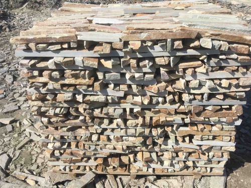 Горбушка златолит золотистый для облицовки купить в Иркутске