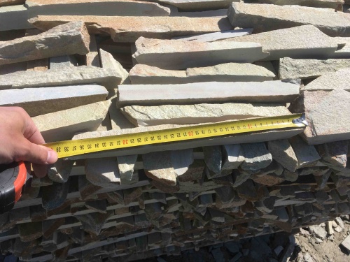 Горбушка златолит золотистый для облицовки купить в Иркутске